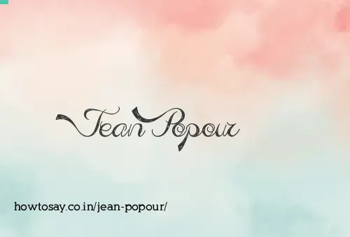 Jean Popour