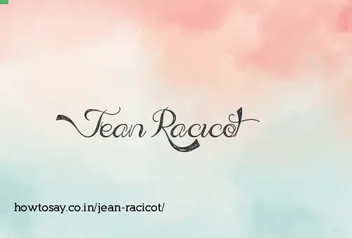 Jean Racicot