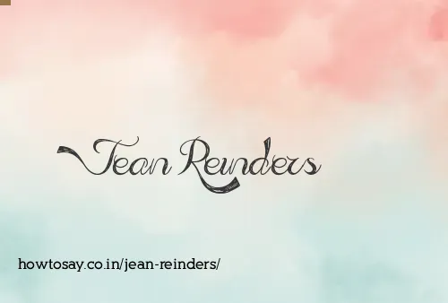 Jean Reinders