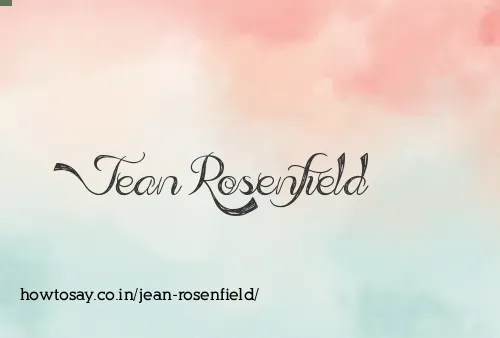 Jean Rosenfield