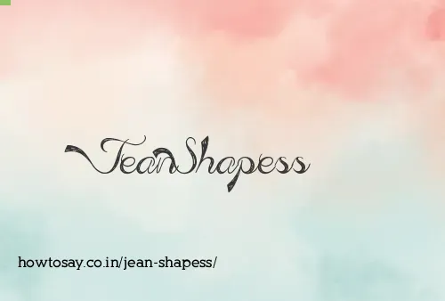 Jean Shapess