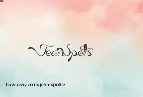 Jean Spotts