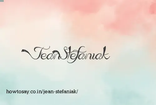 Jean Stefaniak