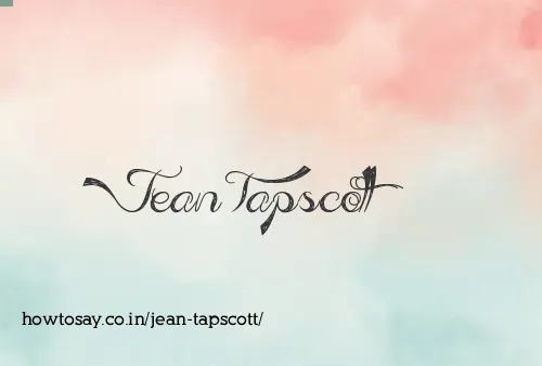 Jean Tapscott