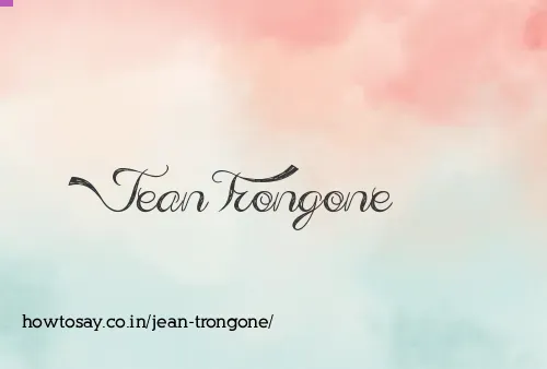 Jean Trongone