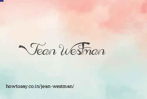 Jean Westman