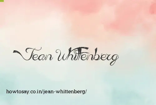 Jean Whittenberg