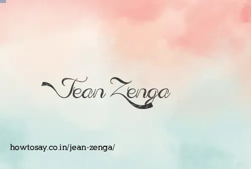 Jean Zenga