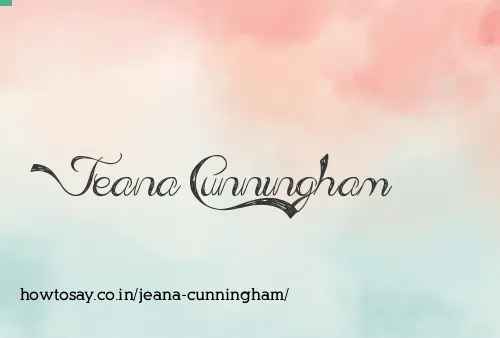 Jeana Cunningham