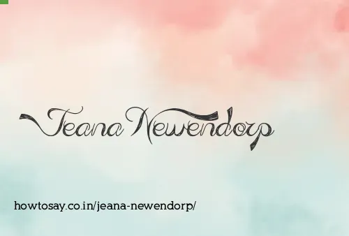 Jeana Newendorp