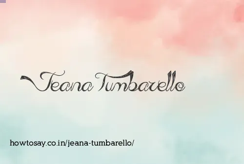 Jeana Tumbarello
