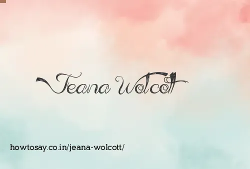 Jeana Wolcott