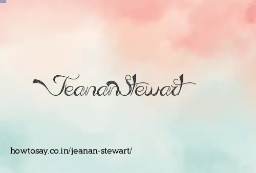Jeanan Stewart
