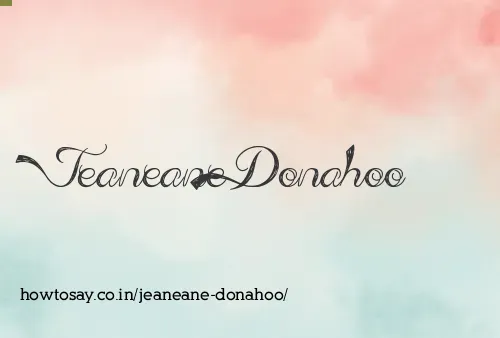 Jeaneane Donahoo