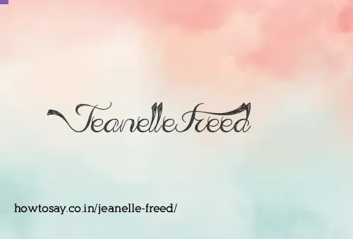 Jeanelle Freed