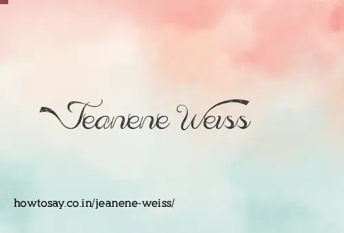 Jeanene Weiss