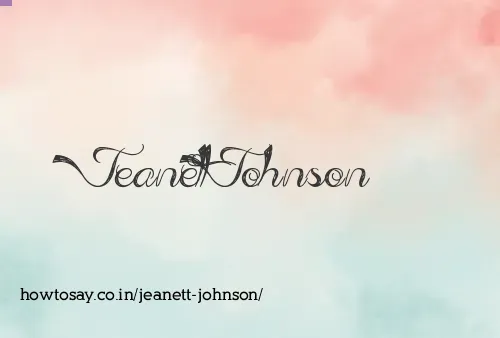 Jeanett Johnson