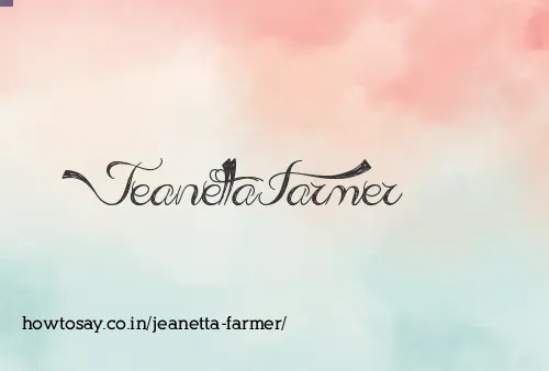 Jeanetta Farmer