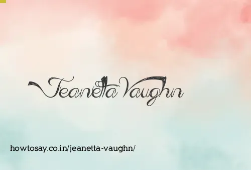 Jeanetta Vaughn