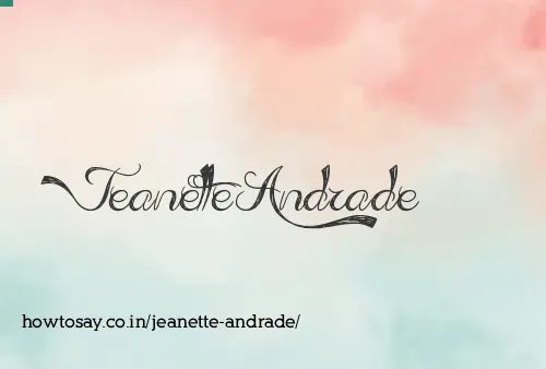 Jeanette Andrade