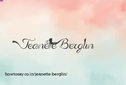 Jeanette Berglin