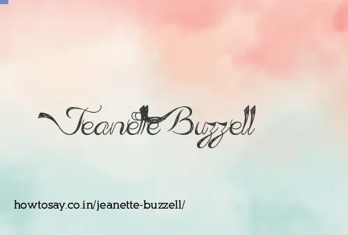 Jeanette Buzzell