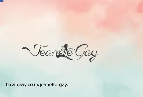 Jeanette Gay