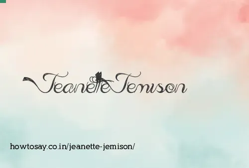 Jeanette Jemison