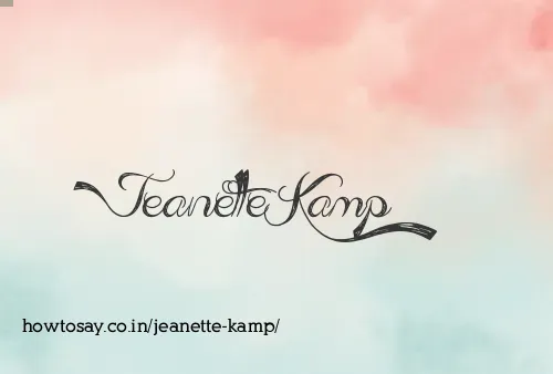 Jeanette Kamp