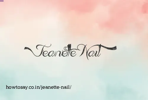 Jeanette Nail