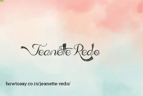 Jeanette Redo