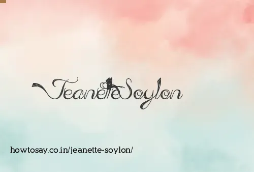 Jeanette Soylon