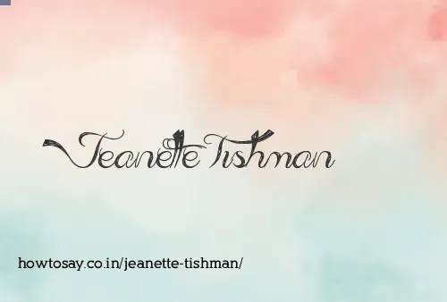 Jeanette Tishman
