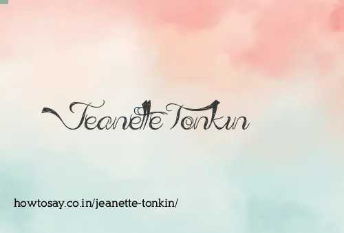 Jeanette Tonkin