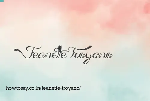 Jeanette Troyano