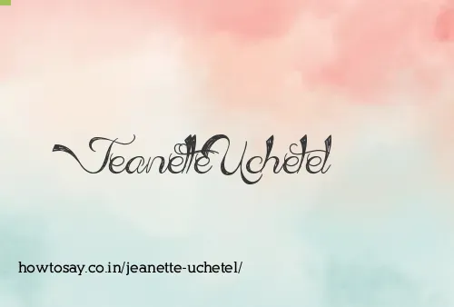 Jeanette Uchetel