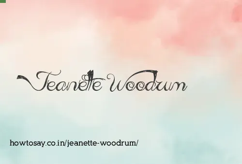 Jeanette Woodrum