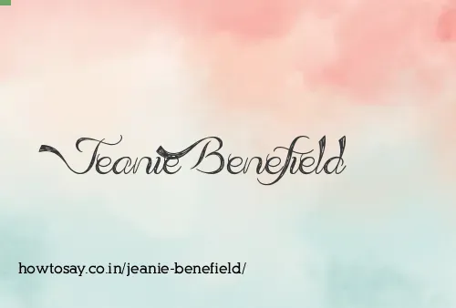Jeanie Benefield