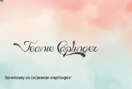 Jeanie Caplinger