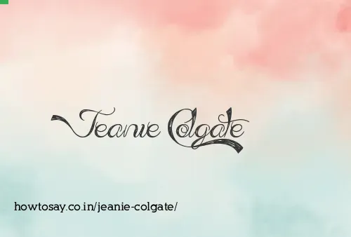 Jeanie Colgate