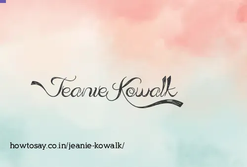 Jeanie Kowalk