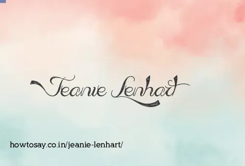 Jeanie Lenhart