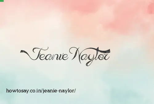 Jeanie Naylor