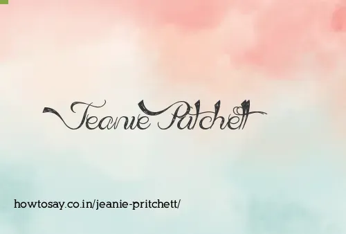 Jeanie Pritchett
