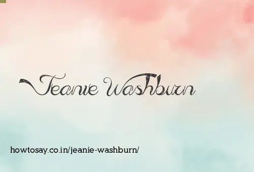 Jeanie Washburn