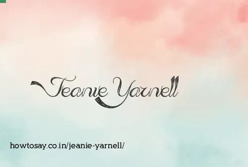 Jeanie Yarnell