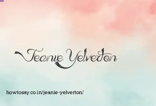Jeanie Yelverton