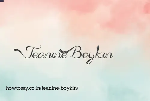 Jeanine Boykin