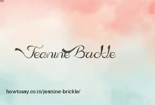 Jeanine Brickle