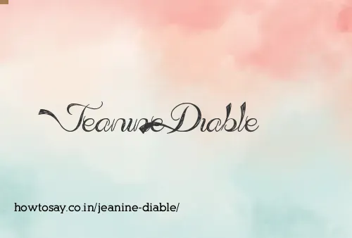 Jeanine Diable